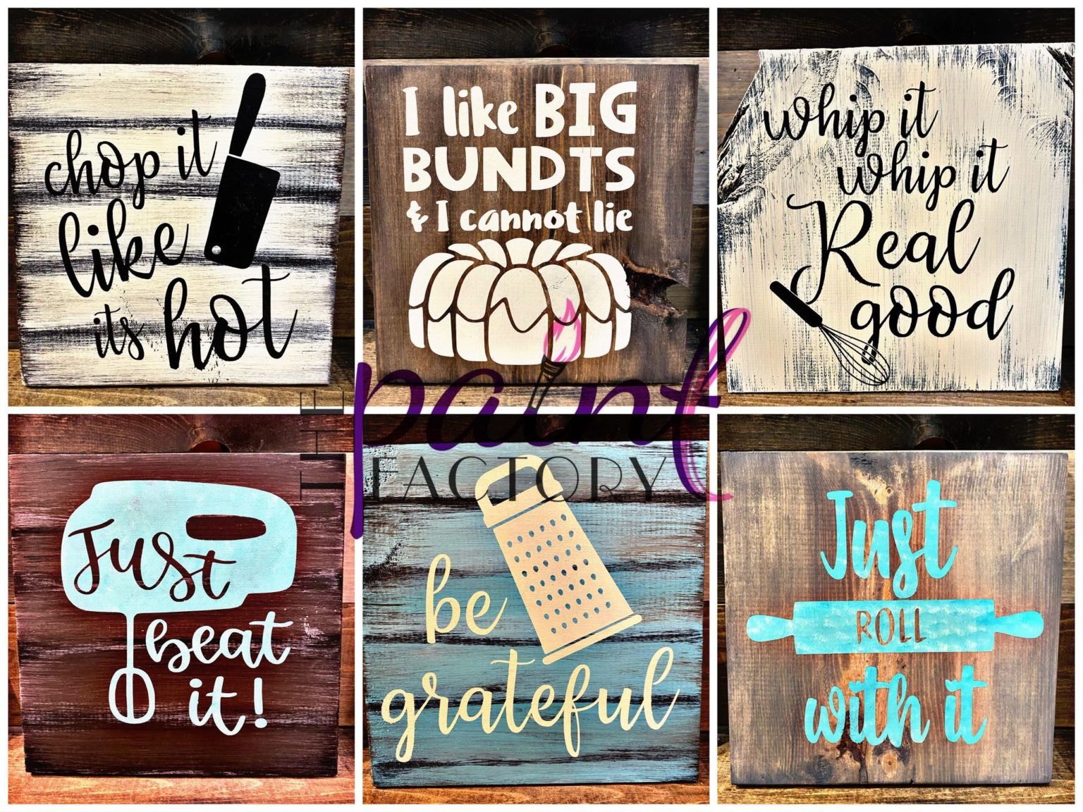 Kitchen Puns Take Home Kits - The Paint Factory MN
