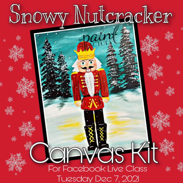 Canvas Kit - Snowy Nutcracker